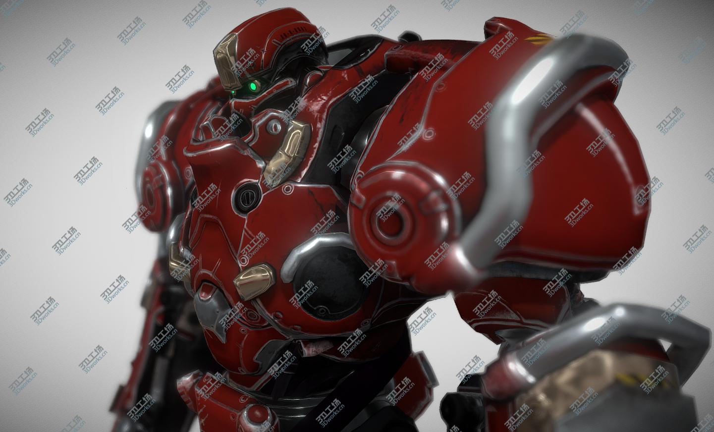 images/goods_img/202105074/Sci Fi Power Suit - Starter Pack 3D model/2.jpg